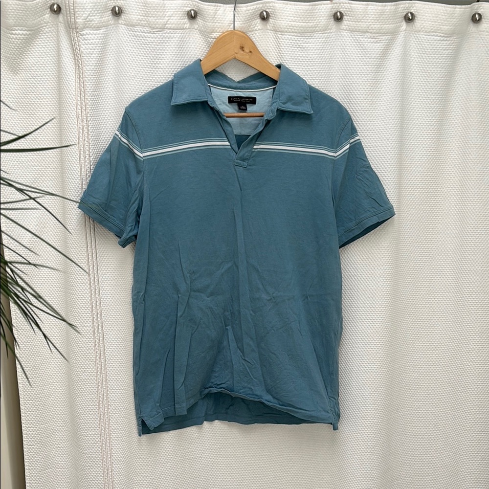 Banana Republic Blue Polo Shirt Classic Design